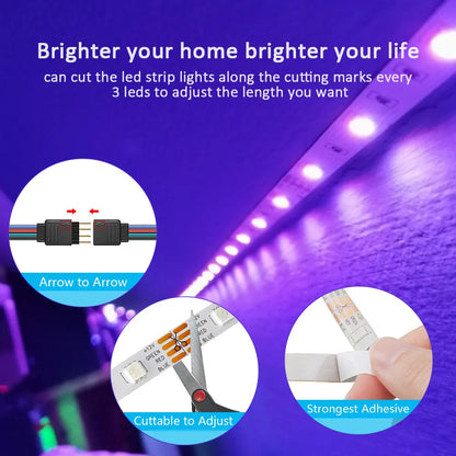 LED Strip Lights RGB 3535 5V 1M-30M