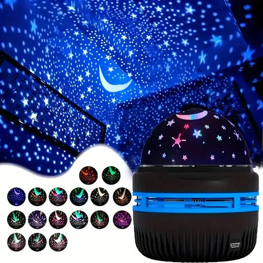 LED Sternenhimmel Nachtlichter USB Projektorlampe Magisch
