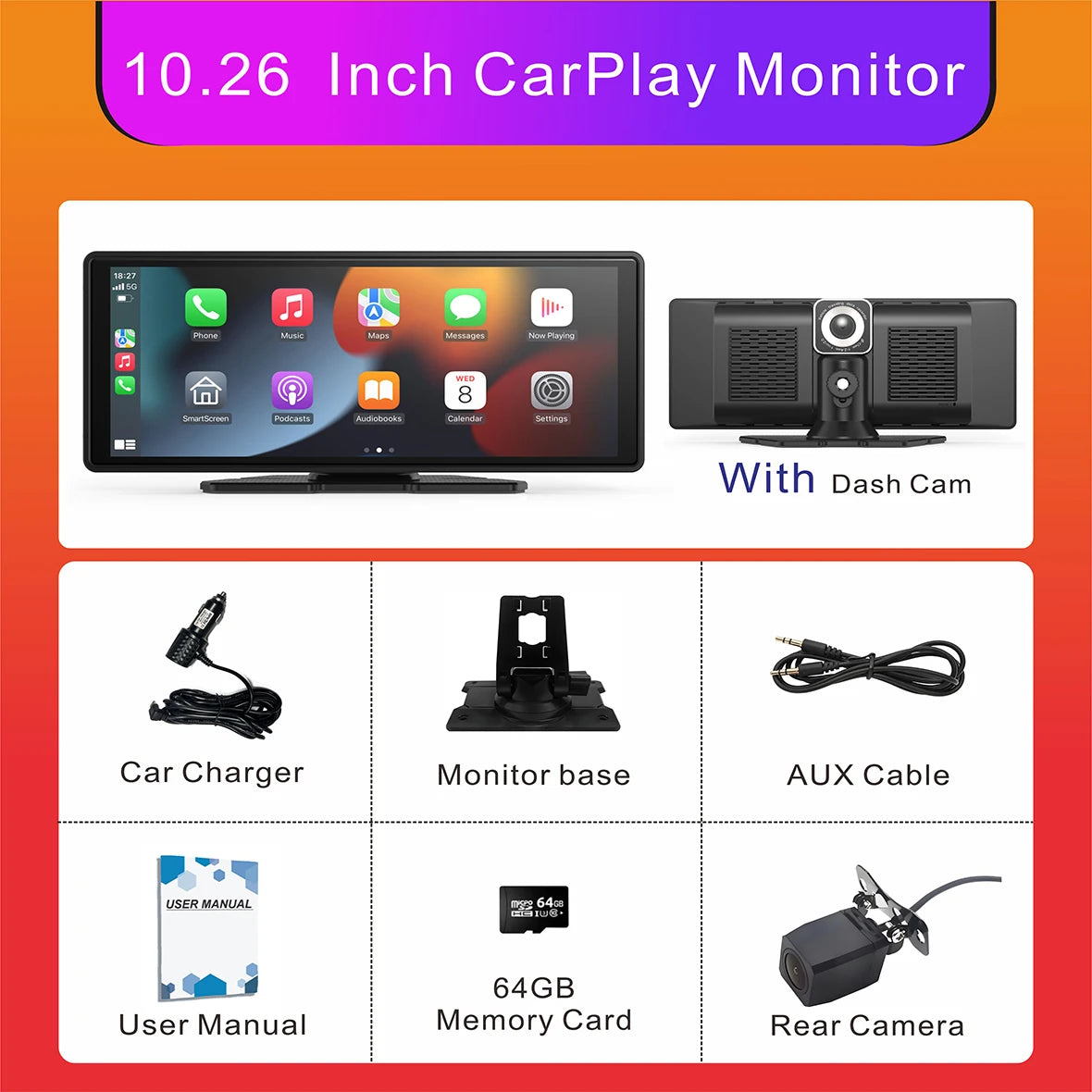 Carplay Screen for Car with Android Auto