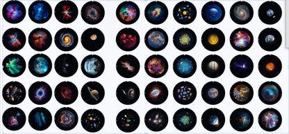 Galaxy Star Projector 2 in 1 Night Light